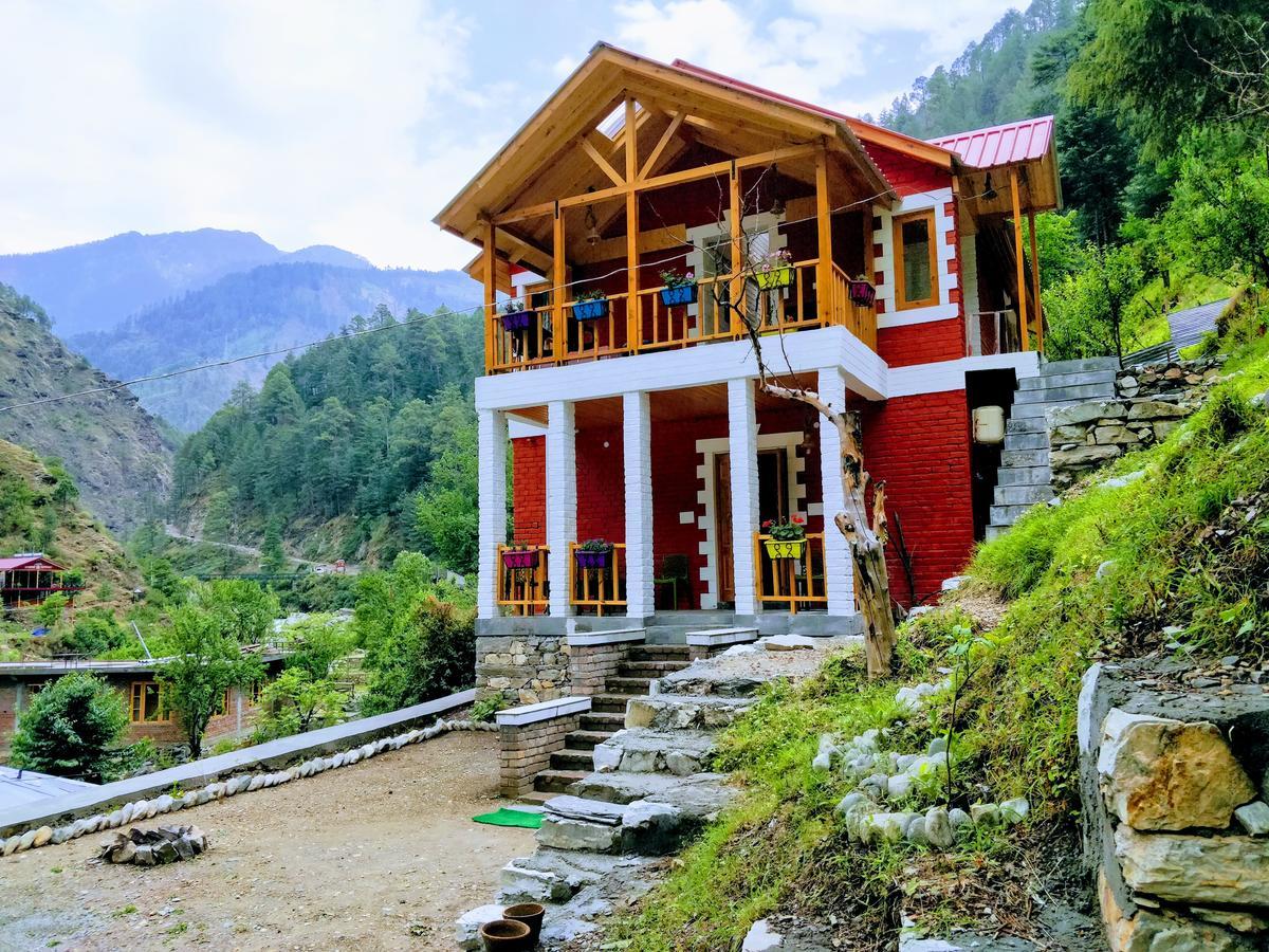 Banjār Offbeat Abodes - Tirthan Valley المظهر الخارجي الصورة